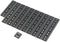 JIUWU 8 Pin Double-Side Prototype Printed Circuit PCB Adapter - Universal Board for DIY Soldering and Electronic