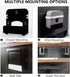 Gmailmall Cable Box Wall Mount Modem Mount Adjustable Wall Mount for Most Small Media PlayersRoku, Amazon Fire TV