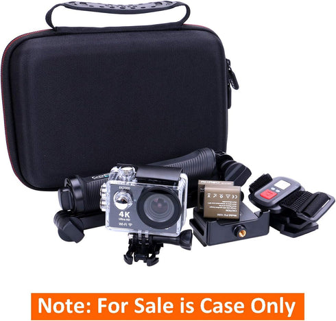 L LTGEM Camera Travel Case for AKASO EK7000 / EK7000 Pro / V50 / V50X / Brave 7 (Case only!)