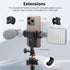 VRIG 11 10 9 8 7 6 5, 2, iPhone13 Phone Holder/Hot Shoe Mount Adapter Kit Compatible with Action Camera GoPro Hero DJI