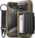 VRS DESIGN Damda Glide Ultimate Case for iPhone 15 Pro Max (2023) - Premium Wallet Case with Multi-Functional Strap