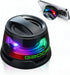 LENOLL Magnetic Mini Bluetooth Speaker with RGB Lights, Portable Wireless Stereo Speaker Set