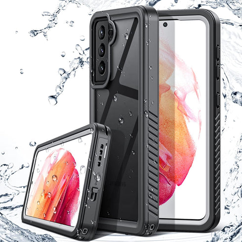 Waterproof Case for Samsung S21 - IP68 Dustproof Shockproof with Screen Protector, Full Body Protective Cover (6.2 inch)