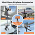 ULANZI MA88 17-12 360 Magnetic Airplane Phone Holder for MagSafe iPhone Series, Strongest Magnet Handsfree Phone Tripod