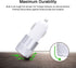 Sicodo 3.4A Car Charger, 2 Pack USB Smart Port Compatible with iPhone 16 15 14 13 12 SE 11 X Pro