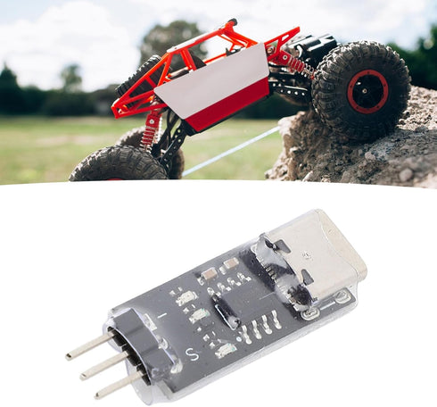 yiMANtrading 2 AM32 Bless ESC USB Bit RC CING Car Type C Firmware Upg Computer Ector, Custom Firmware with Electronic