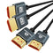 Thsucords Ultra Thin 8K 4K HDMI Cables 15FT 2 Pack, Slim &