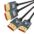 Thsucords Ultra Thin 8K 4K HDMI Cables 15FT 2 Pack, Slim &