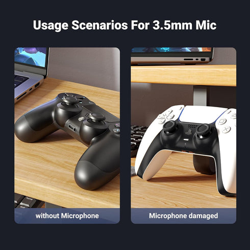 UGREEN Bluetooth 5.3 Adapter for PS5, USB Audio Transmitter with APTX, Connect Bluetooth Headphones to PS5, PS4,