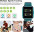 Kummel Smart Watch, Fitness Tracker with Blood Oxygen, Heart Rate & Sleep Monitor, Waterproof Pedometer for Men Women