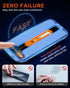 DIMONCOAT 4-PACK iPhone 15 Screen Protector, Auto Alignment Kit, Tempered Glass 10X Military Protection, Case Friendly