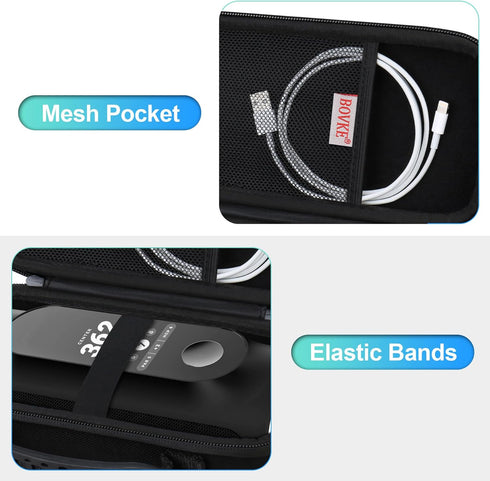 BOVKE Carrying Case for Blue Tees Golf Player+ GPS Speaker with Touch Screen Display, Portable Holder, Extra Space for