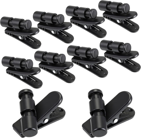 SHENLIU 10 Pack Headphone Wire Clips Headset Cable Clips for Earphone Wire Earphone