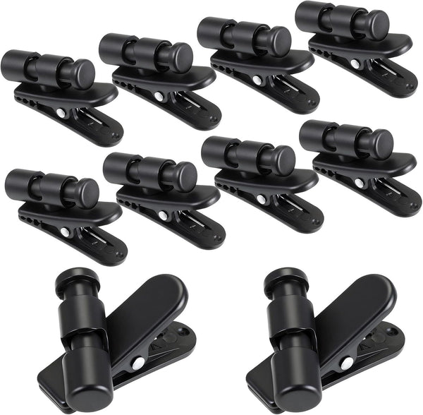SHENLIU 10 Pack Headphone Wire Clips Headset Cable Clips for Earphone Wire Earphone