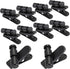 SHENLIU 10 Pack Headphone Wire Clips Headset Cable Clips for Earphone Wire Earphone