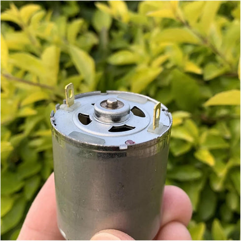 MOICEYHF 535 3.7V 5V 6V 35.8mm DC electronic starter Round electronic starter High Speed Power Threaded Shaft Carbon