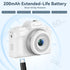 Dienspeak 32GB 1080P Tiny Digital Camera, Vintage Mini Keychain Camera for Teens & Beginners, Cute Portable Small