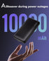 Miady 2-Pack 10000mAh Pack 3 2 17/16/15/14/13 S24/22 Portable Charger, Slim Power Bank Travel Battery Outputs Inputs