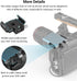 SMALLRIG SSD Mount Bracket, Holder for Samsung T5/T7, SanDisk SSD, Compatible Cage for BMPCC 6K Pro - 3272