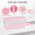 EVA Hard Case for JBL Flip 6/5 Waterproof Portable Bluetooth Speaker, Travel Protective Carrying Bag - Pink