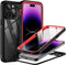 BEASTEK iPhone 14 Pro Max Waterproof Case, FSN Series Underwater Shockproof with Built-in Screen Protector, Red