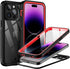 BEASTEK iPhone 14 Pro Max Waterproof Case, FSN Series Underwater Shockproof with Built-in Screen Protector, Red