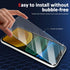 YMHML iPhone 11 Screen Protector - 3 Pack Tempered Glass, Military Grade Shatterproof, HD Clear, Case Friendly.