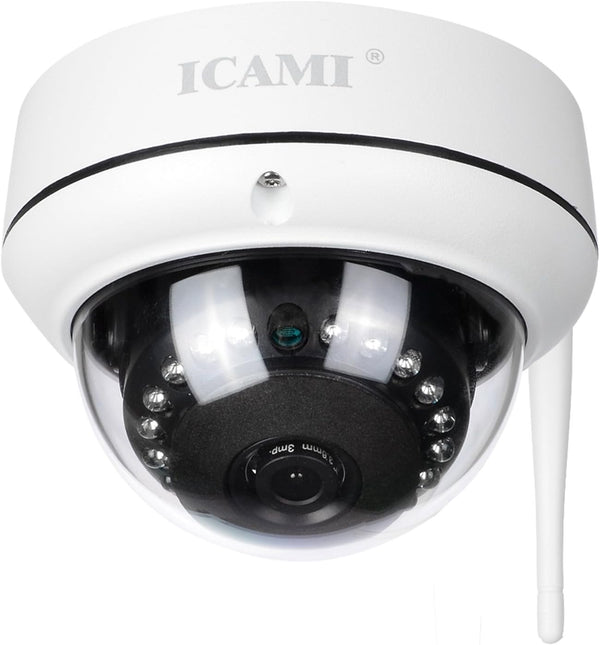 HD Security Camera WiFi Dome IP Camera | Wireless Home Surveillance System with Motion Detect (720P)