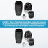 MECCANIXITY 4 Pin M12 Male & Female Aviation Wire Connector, 4 Set Waterproof IP67 Circular Connector