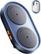 Silent Dual Turntable Mouse Jiggler with Random Function, Undetectable Mouse Mover Timer to Keep Computer Awake