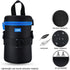 JJC Deluxe Lens Case Pouch Bag for Canon EF 24-70mm f4L/75-300mm f4-5.6/100-300mm f4.5-5.6, Nikon AF 70-300mm f4-5.6G/AF-S 55-300mm f4.5-5.6, Tamron 28-75mm f2.8 & More Lens below 3.1" x 6.1"(D x L)