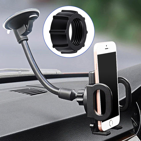Teaaha 17mm 12PCS Car Phone Mount Replacement Parts, Tightening Nut for Replacement Car Mount Screw On, Mobile Ball