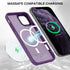 BENTOBEN iPhone 11 Pro Case - Dark Purple, Slim Shockproof, Translucent Matte, MagSafe Compatible, 5.8" Protective