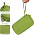 Electronic Organizer Travel Cable Accessories Bag for Power Bank, Charging Cords, Mouse, USB Cable, Earphones - Green