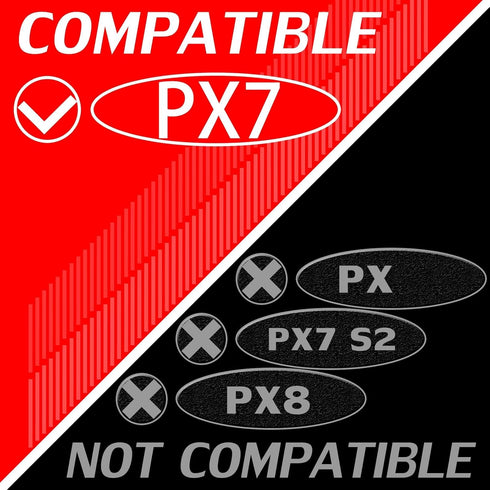 Ear Pads Compatible with PX7 Headphones I NOT FIT PX7 S2 and PX8 (Cooling Gel Breathable Mesh)