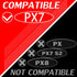 Ear Pads Compatible with PX7 Headphones I NOT FIT PX7 S2 and PX8 (Cooling Gel Breathable Mesh)