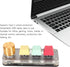 Yoidesu USB Mini 3 Keys Keypad with Knob, One Handed Mechanical Gaming Keyboard, DIY Programming Macro Keypad for