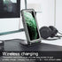 Compatible with iPhone 11 Black/Clear Waterproof Case, Full-Body Rugged Bumper with Built-in Screen Protector