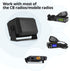Radioddity CB Mobile Radio External Speaker, Mini Universal Portable 5W for Car Truck Vehicle 4 x 4