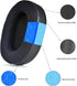 BlackShark V2 Pro 2023 Edition Ear Pads,Replacement Earpads Cover/mic muff for Razer BlackShark V2 Pro Wireless Gaming Headset Ear Cushions (Only Cool Feeling Gel Earpads)