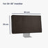 34-35" kwmobile Monitor Cover Compatible with Monitor - Dust Cover Computer Screen Protector - Dark Grey