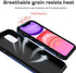 iPhone 11 Case, Navy Blue, Dual Layer, 15 FT Military Grade Drop Protection, Camera Lens Cover, HD Screen Protector,