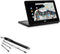 BoxWave Stylus Pen Compatible with Dell Chromebook 11 2-in-1 3100 (P30T), EverTouch Capacitive Stylus, Fiber Tip (Jet