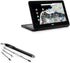 BoxWave Stylus Pen Compatible with Dell Chromebook 11 2-in-1 3100 (P30T), EverTouch Capacitive Stylus, Fiber Tip (Jet