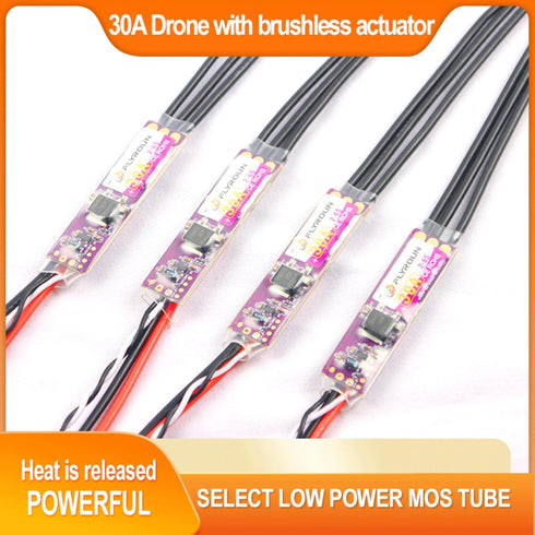 Generic 30A/40A 2-6S AM32 Programmable (30A JeeFly Brushless ESC LiPo Electronic Speed Controller No BEC with Firmware