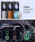 NO.1 Slim Hard Case for Samsung Galaxy Z Flip 5 - Translucent Matte, Anti-Fingerprint, Military Shockproof, Black,