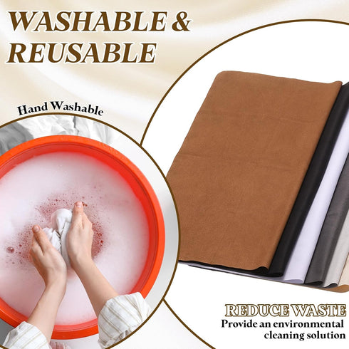 3Pcs 15.8 15.8 PATIKIL Soft Eyeglass Cloths, x Electronics Microfiber Cleaning Cloths Eyeglass Cleaning Fabric for Lens