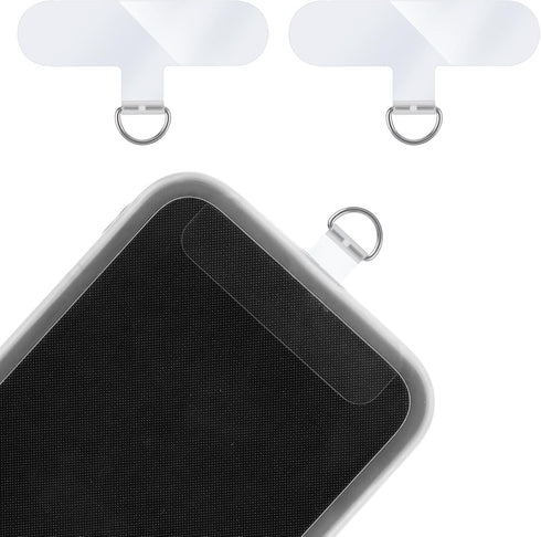 QfwdfcTrenz 2 Pcs Phone Tether Tab Without Adhesive, Cell Phone Tether Tabs Universal