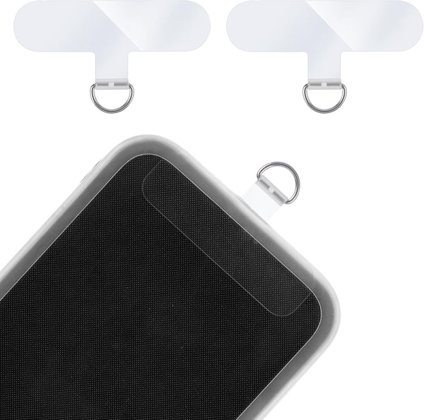 QfwdfcTrenz 2 Pcs Phone Tether Tab Without Adhesive, Cell Phone Tether Tabs Universal