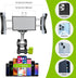 Suction Cup Holder Phone Mount Car, 360° Rotating Universal Ball Head Arm for Video Recording Vlog